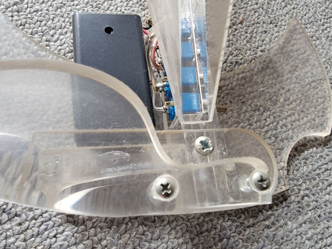 エレクトリックバイオリン 透明アクリル製 4弦