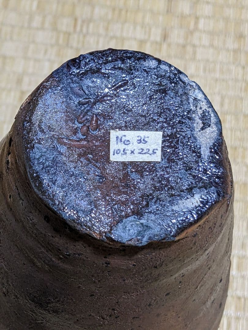 ♦珍物！時代物【在銘 古い焼締め】備前焼？コレクション 骨董品 アンティーク