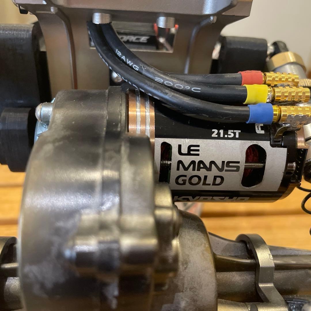 グラスホッパー2 改造　ルマンゴールド21.5T（未走行）未塗装ボディー2枚など