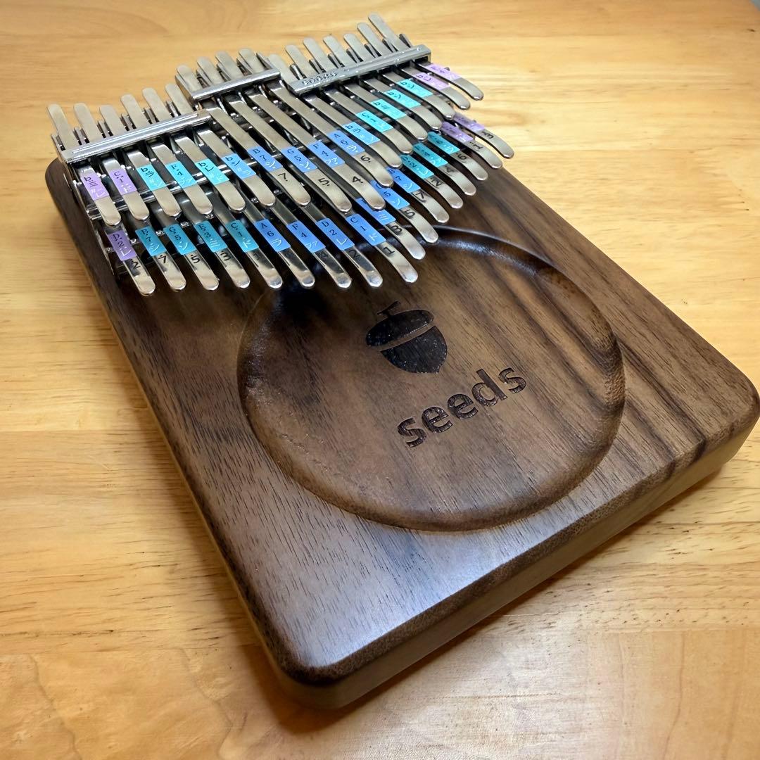 SEEDS 34音木製カリンバ