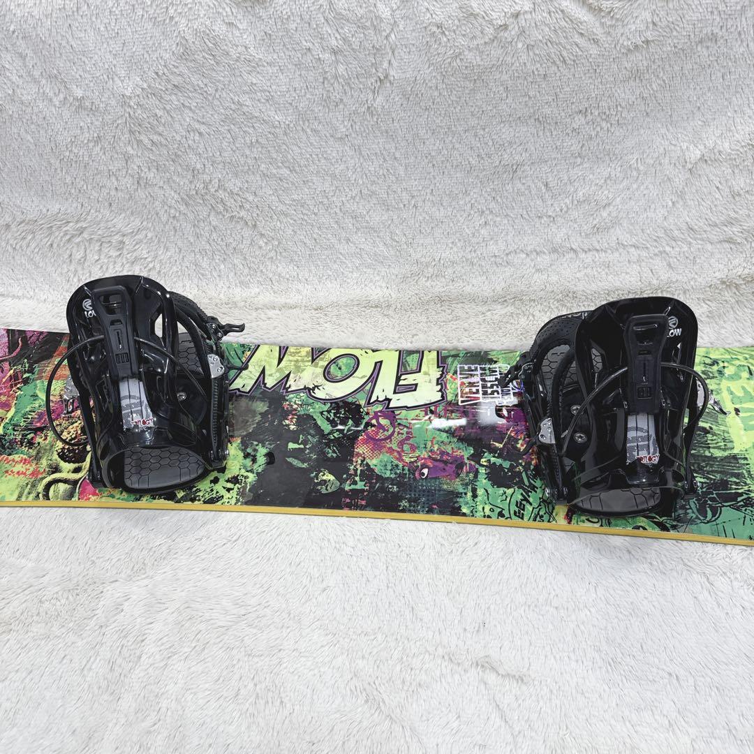 スノーボード フロー FLOWセット VERV TRILOGY 155cm