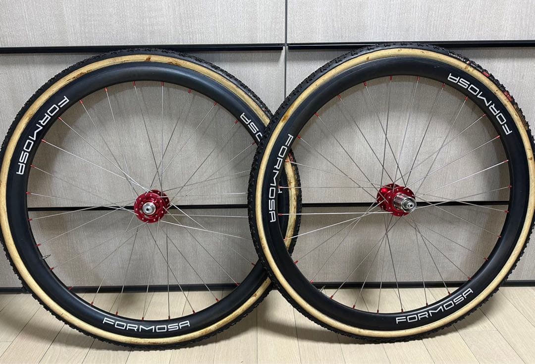 CHRIS KING ハブ FORMOSA リム　ホイールセット 11/12S