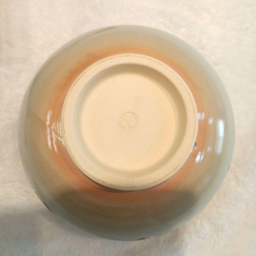 十二代　田原陶兵衛　萩焼　七宝透菓子鉢　鉢