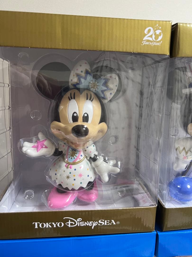 ディズニーフィギュア（ミッキー　ミニー、アラジン）アブーズバザール（20周年）
