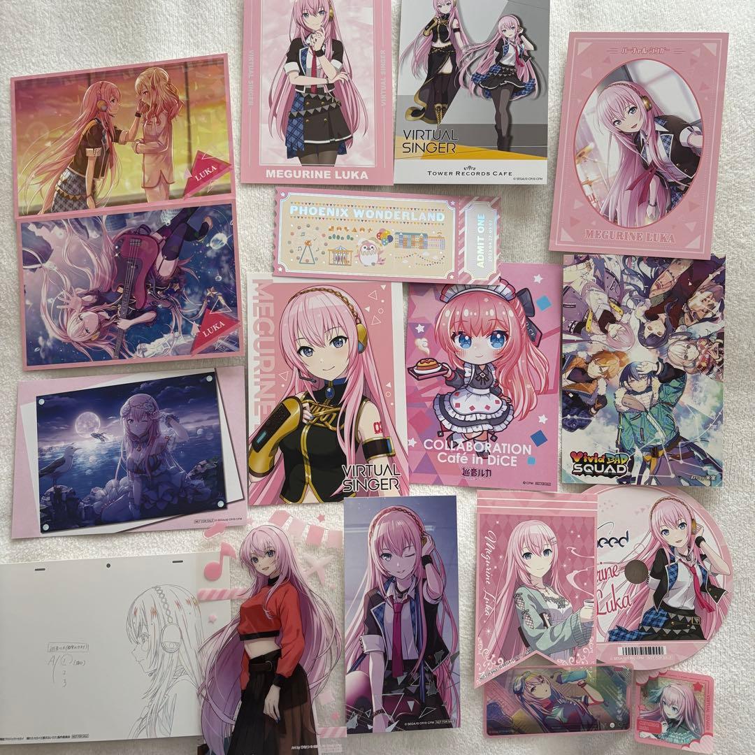 【192点】 巡音ルカ 紙類 セット