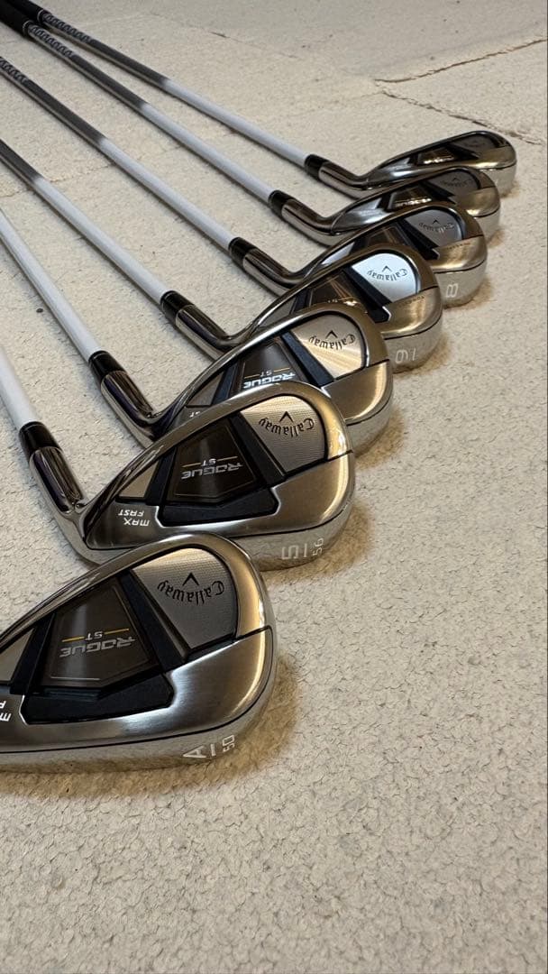 キャロウェイ ROGUE Max Fast アイアンセット シャフトL 7本