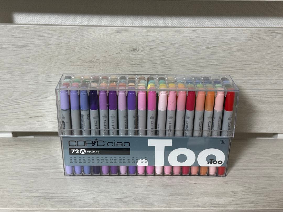 Copic Ciao 72色 マーカーセット