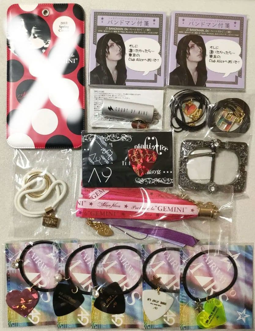 アリス九號.　グッズ各種