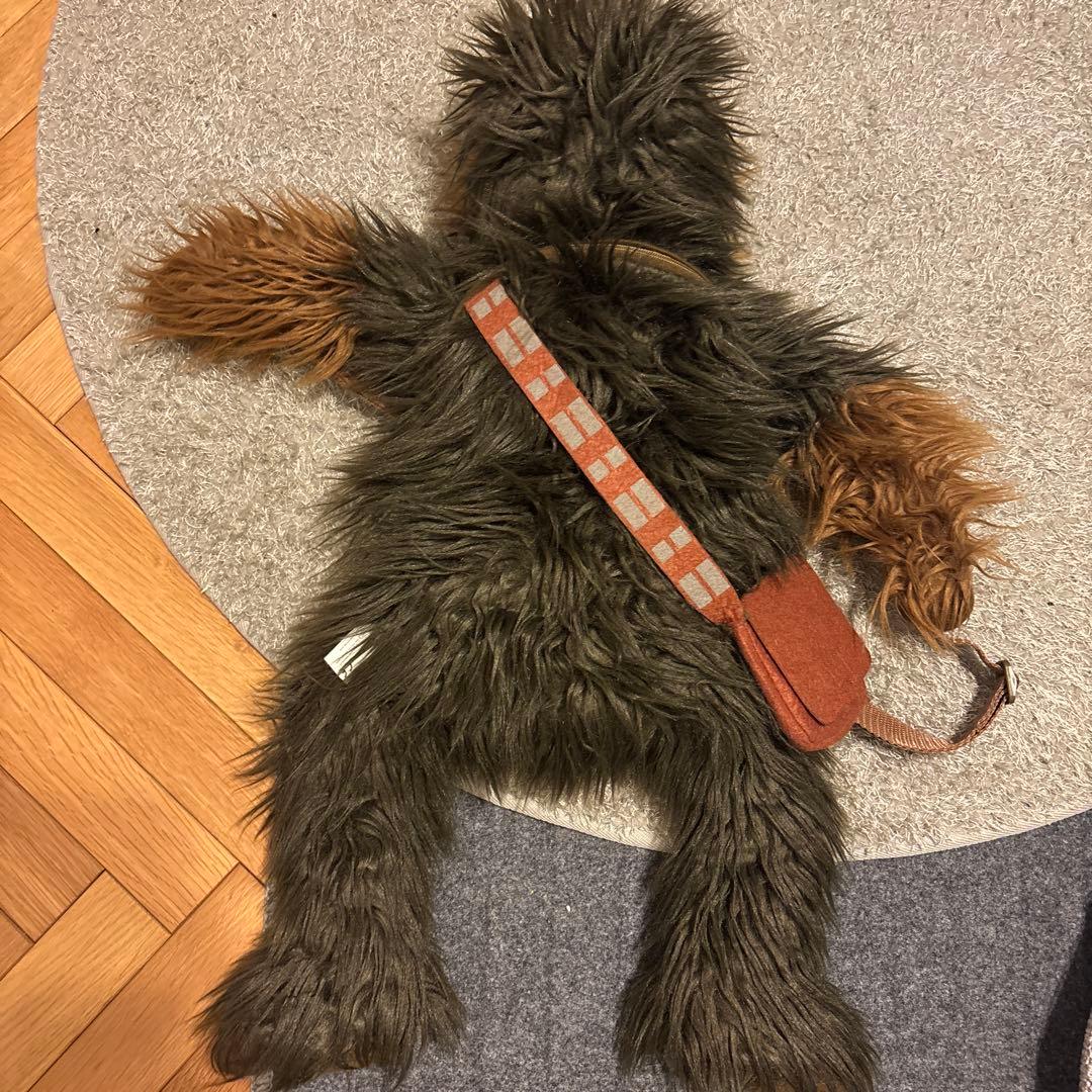 チューバッカ ファー素材 ぬいぐるみ　ショルダーバッグ