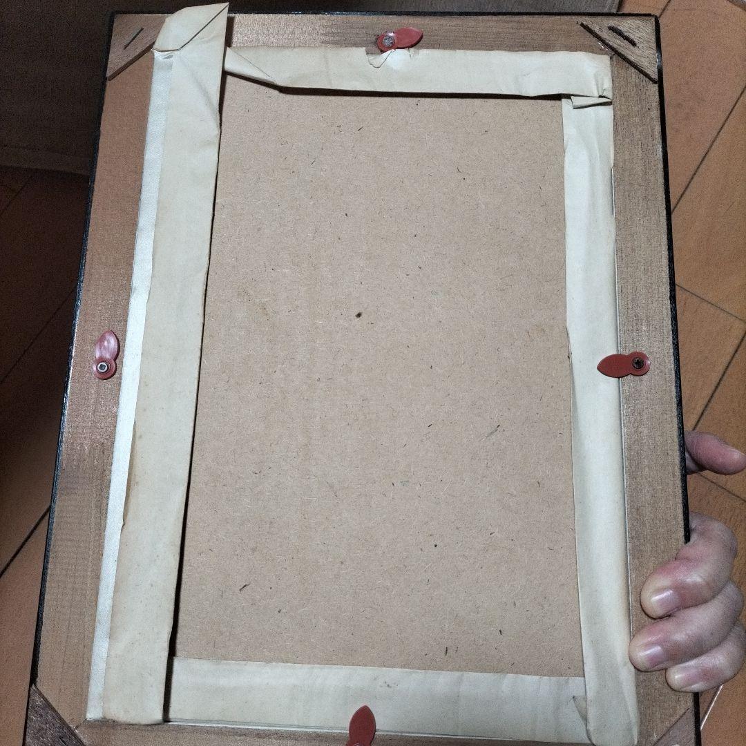 アンティーク中国製　刺繍の鳥と花のアート作品　2種類セット