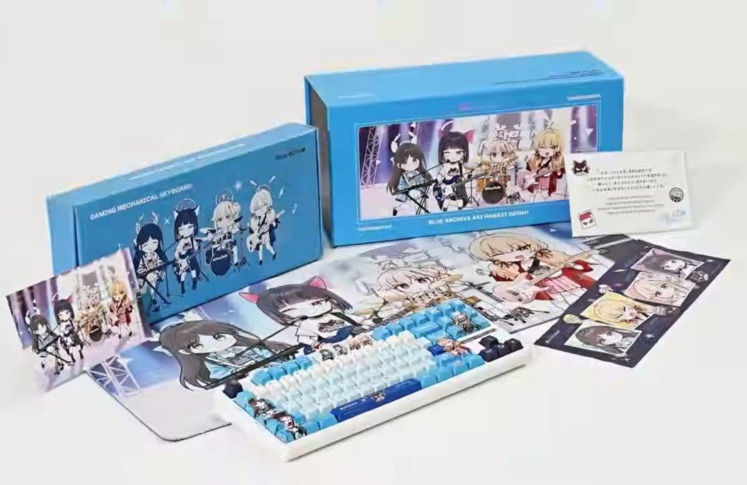 韓国版ブルーアーカイブ はまじあきコラボ放課後スイーツ部 デスクテリアパッケージ