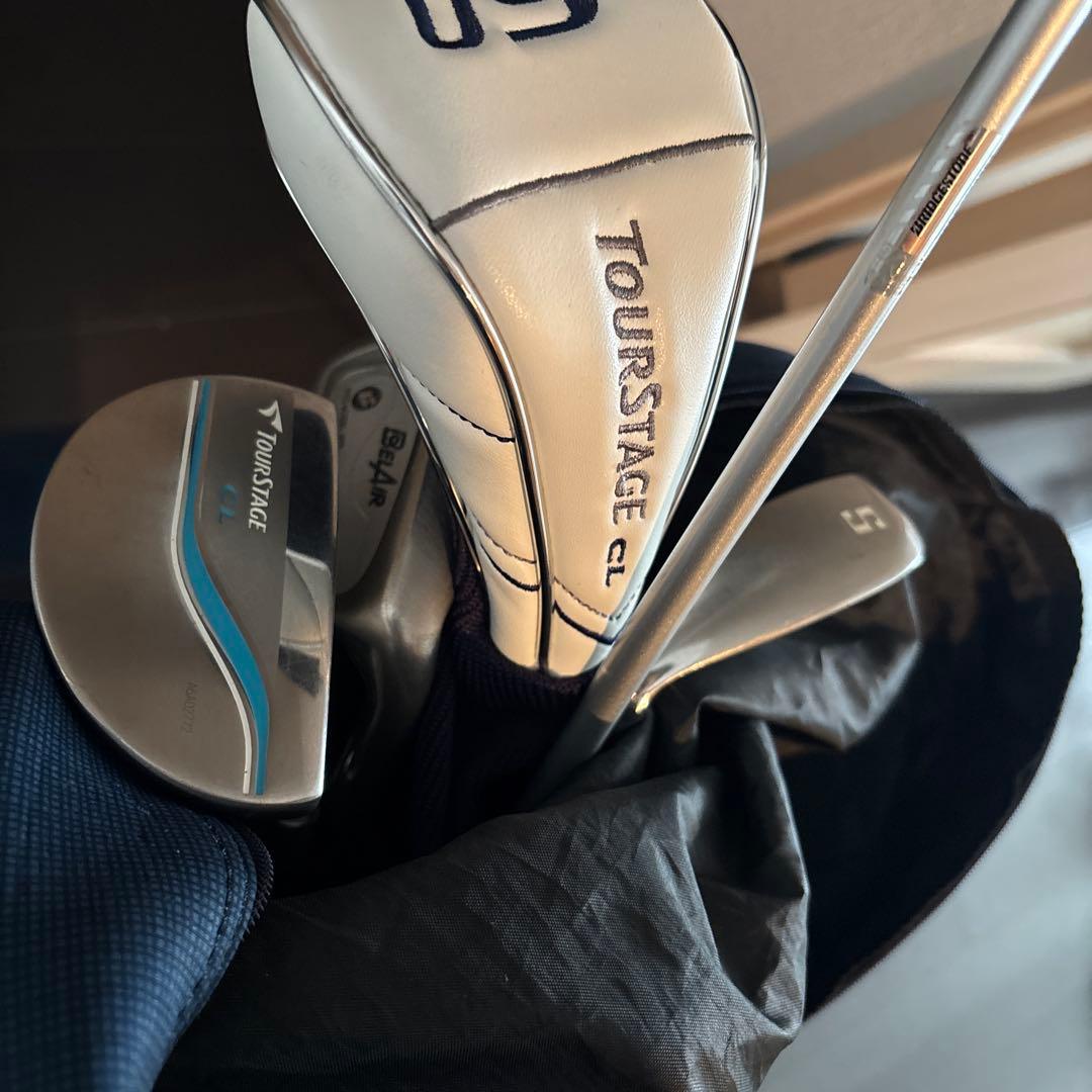 TOURSTAGE GCL ゴルフバッグ・クラブセット