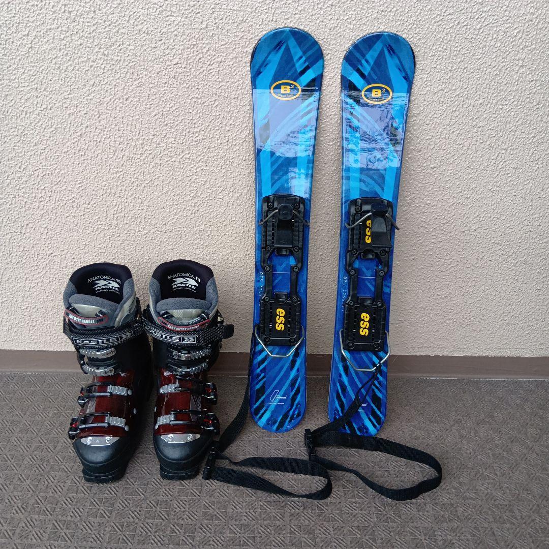B2 スキー板、ブーツセット