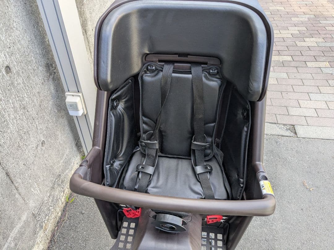 電動アシスト自転車 ギュットgyutto チャイルドシート付き グリーン