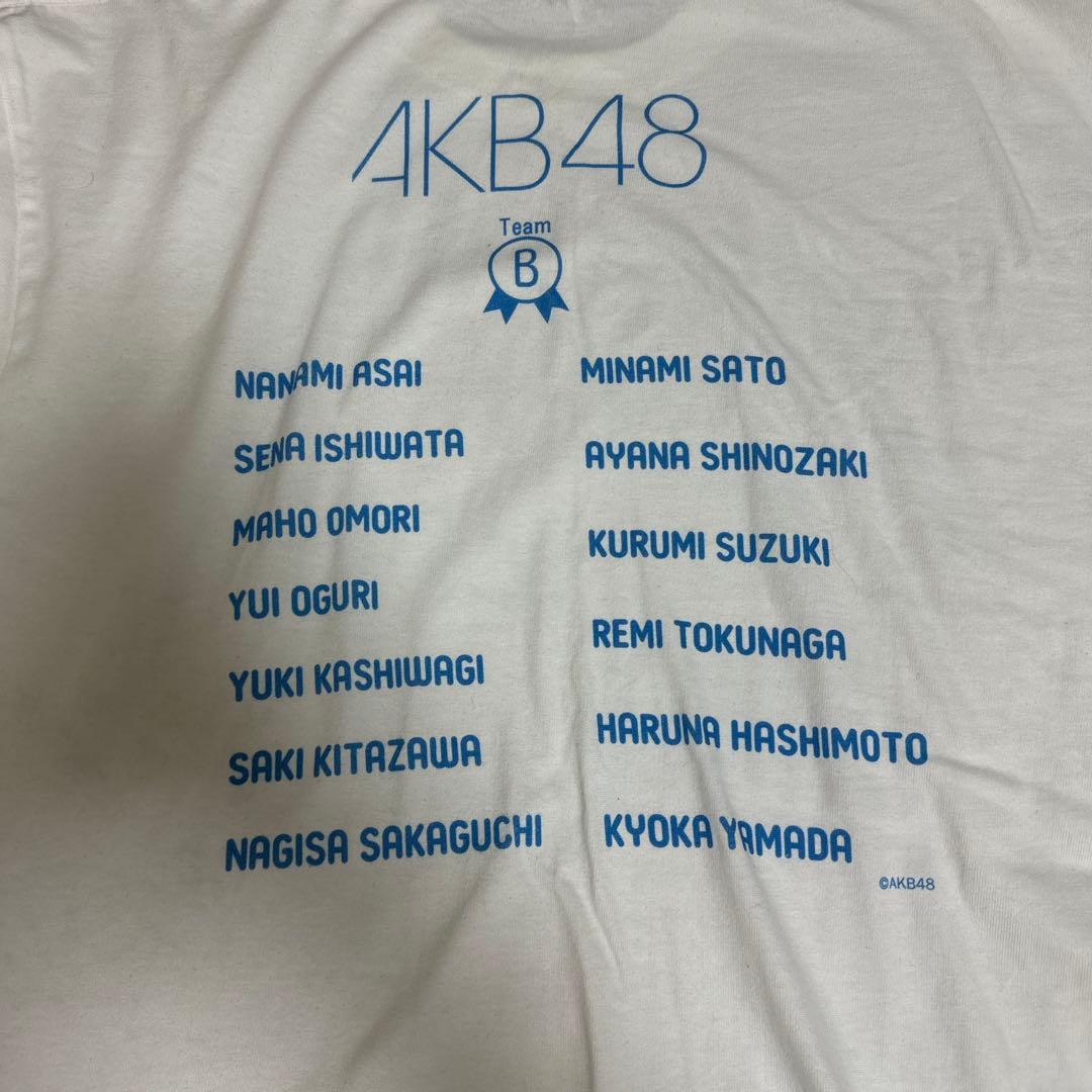 AKB48 チームB 直筆サイン入りTシャツ ファイナルコンサート2023