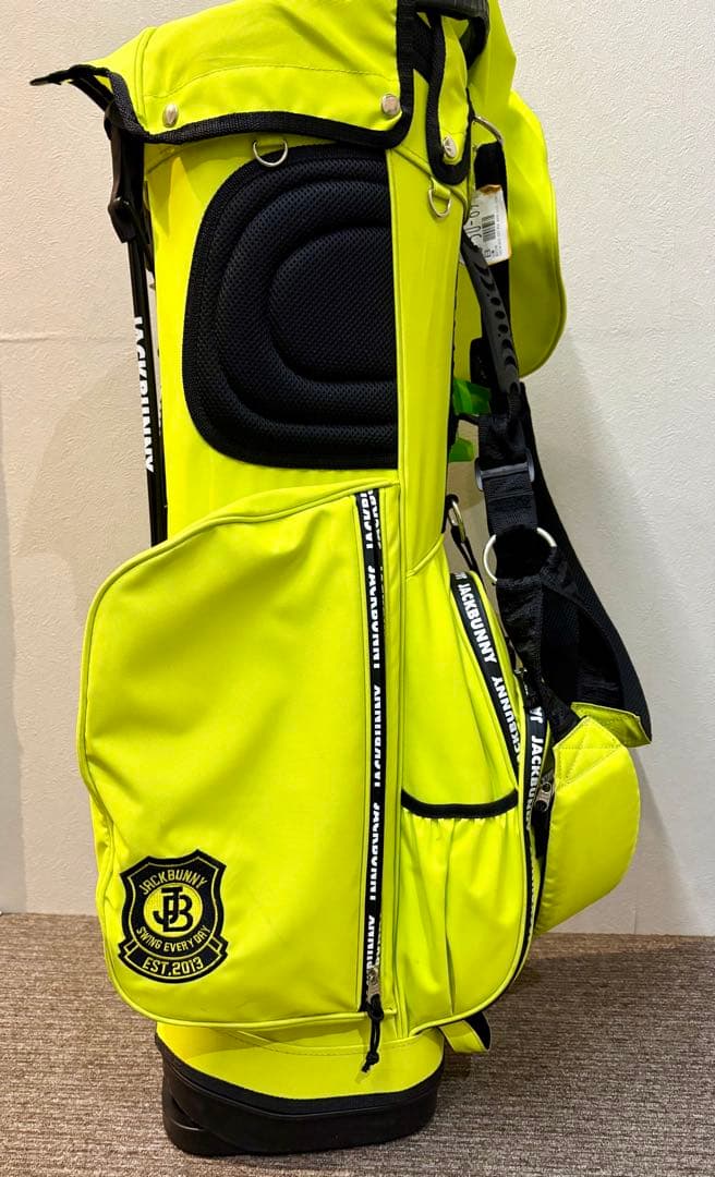 【K】ジャックバニー JACK BUNNY キャディバッグ イエロー