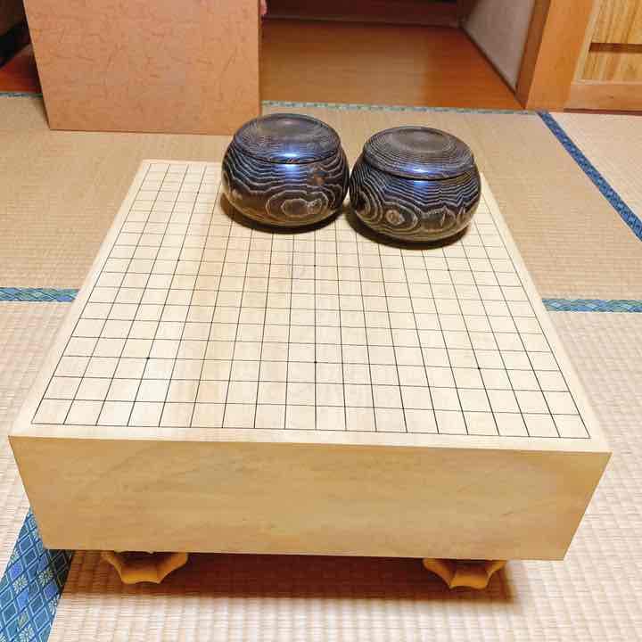 碁盤・碁石セット　囲碁