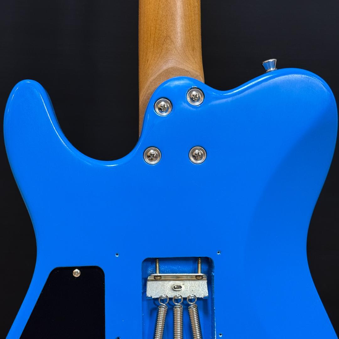 Bacchus TAC24 テレキャスター ブルー オーバーラッカー アーム付き