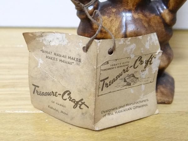 新品 50年代 ビンテージ 1959 トレジャークラフト ハワイ ティキ 当時物