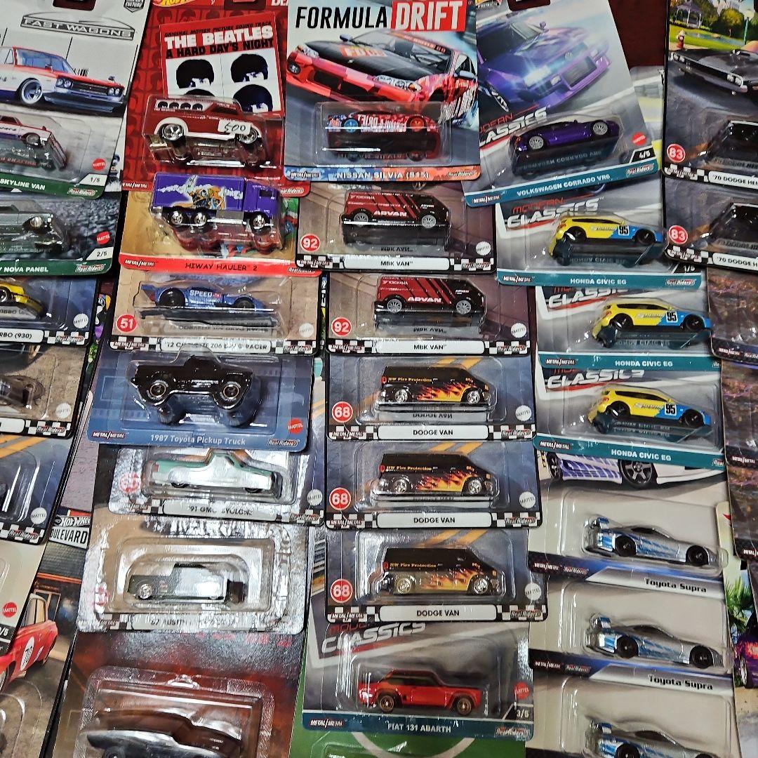 や*や様 ホットウィール　リアルライダー　ブルーバード　大量　120台