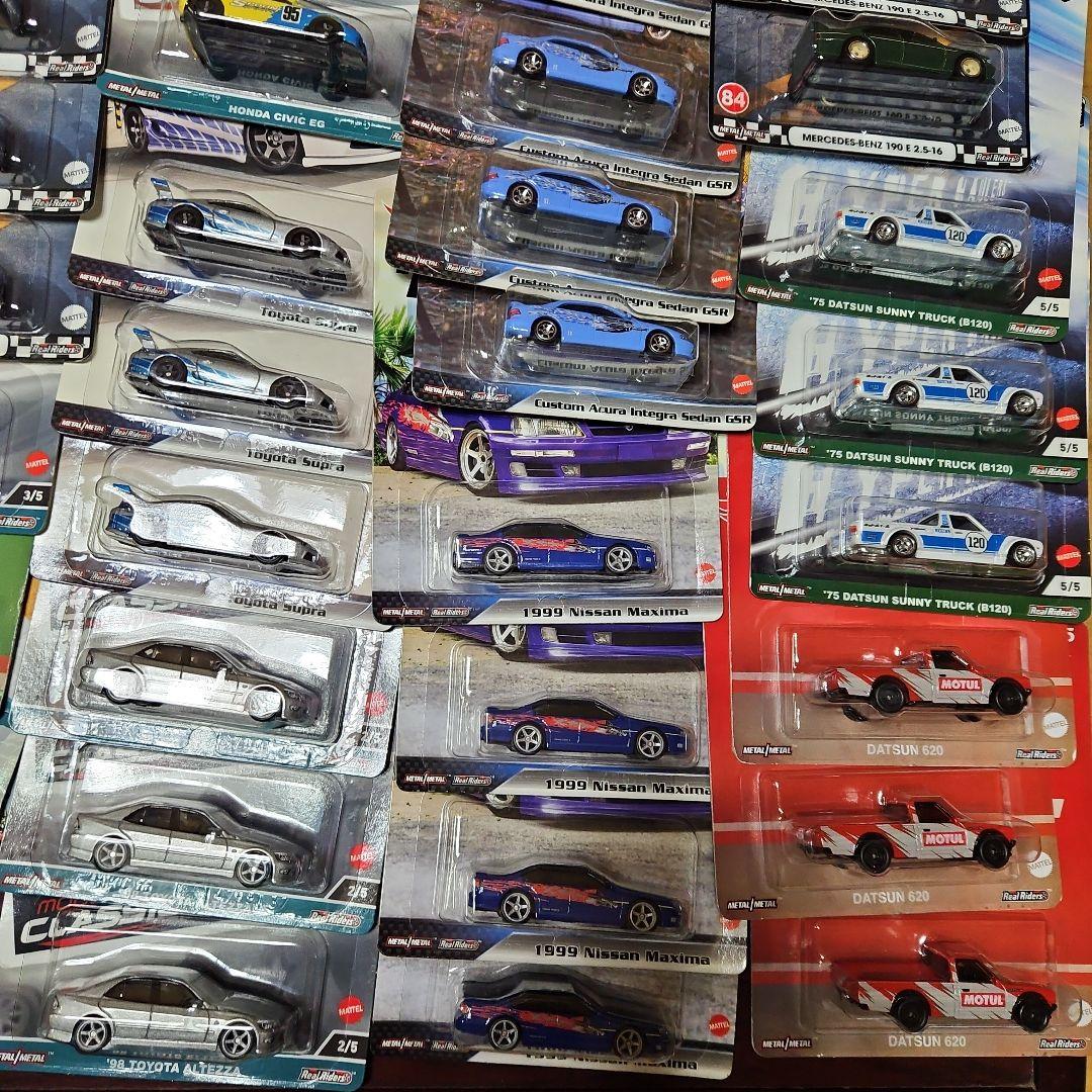 や*や様 ホットウィール　リアルライダー　ブルーバード　大量　120台