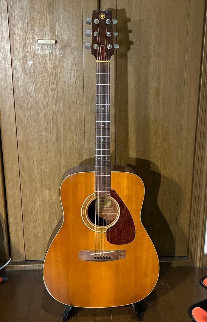 ★美品！激鳴り！弾き込まれたヤマハFG200グリーンラベル試聴動画有り