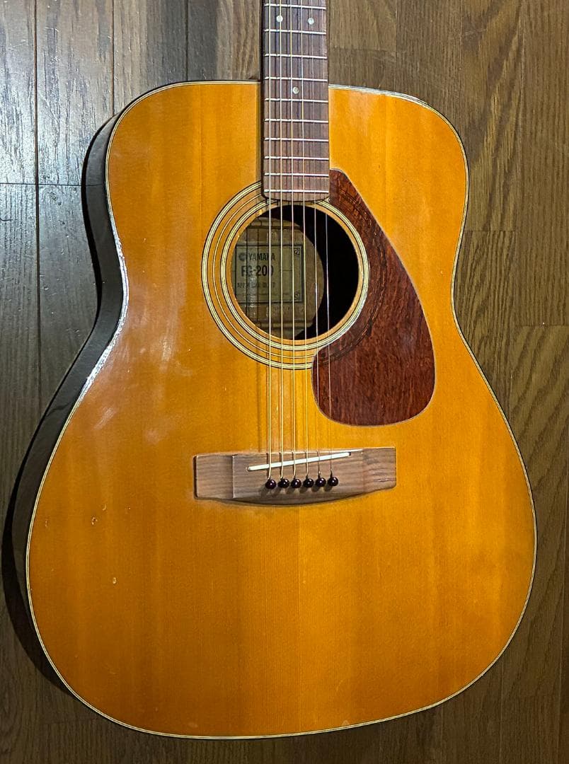 ★美品！激鳴り！弾き込まれたヤマハFG200グリーンラベル試聴動画有り