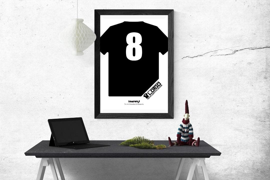 【大型A2】TYPOGRAPHYSアートポスター（A2サイズ）#6458