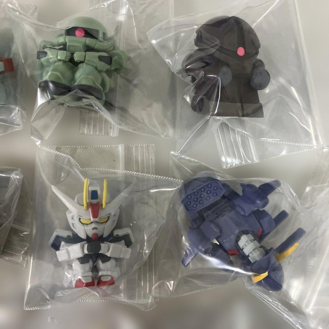 まちぼうけガンダムの場合24個 その1、2、3、4、BK、リアルタイプカラー