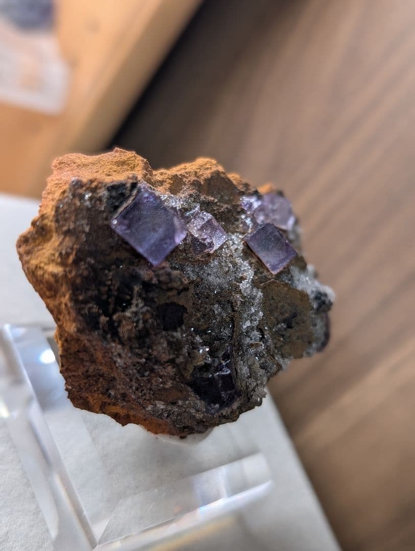 フローライト原石　メキシコ　オハエラ鉱山　鉱物標本　天然石