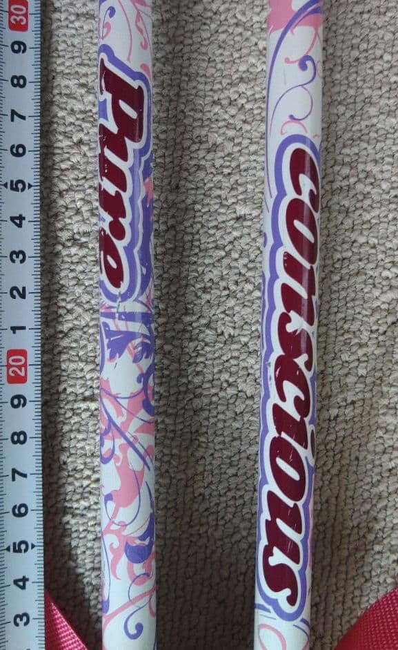 MSX Girls 　130㎝ジュニアスキー・ストックセット　子供用スキー板