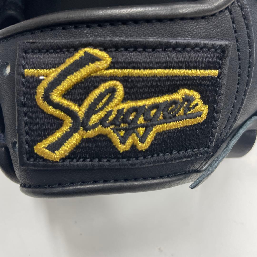 久保田スラッガー 軟式グローブ 黒 右投げ用