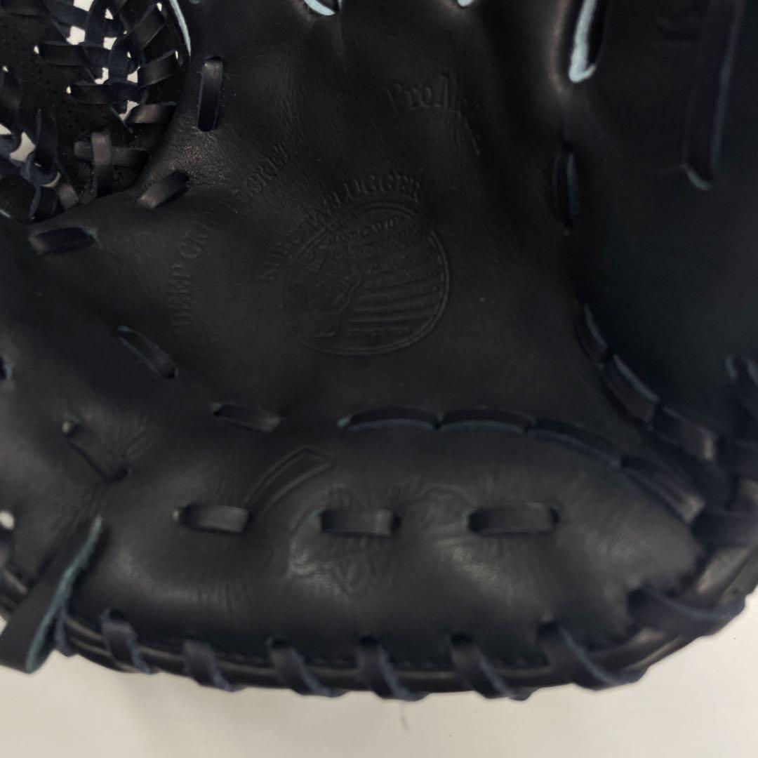 久保田スラッガー 軟式グローブ 黒 右投げ用