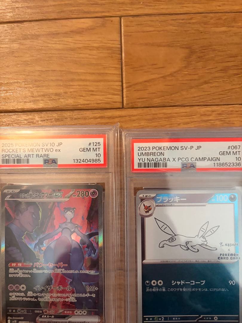 ミュウツー ブラック フリーザ PSA10