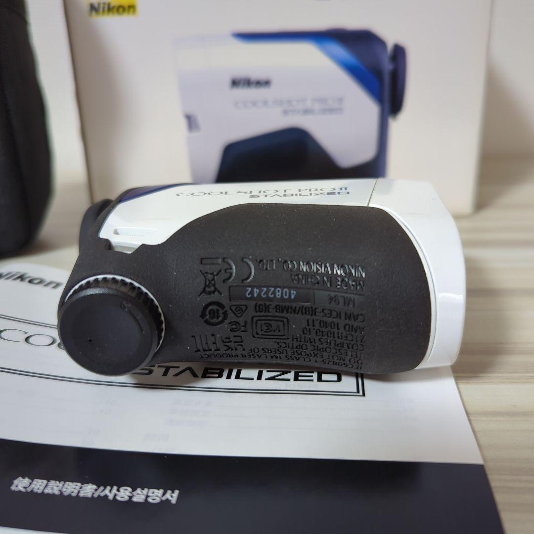 ニコン　クールショットプロ２　スタビライズド　レーザー距離計　美品