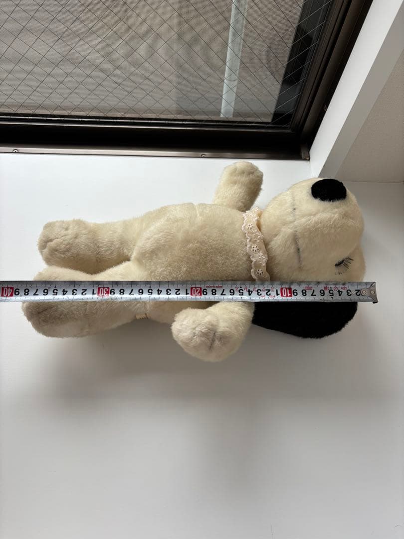 ベルちゃん　スヌーピー　ぬいぐるみ　ピーナッツ　平成レトロ　当時　レア　まつげ