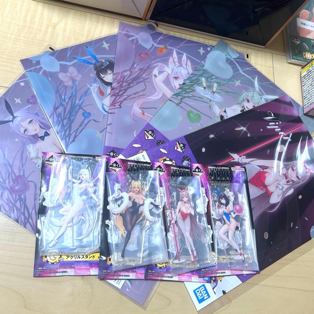 一番くじ 勝利の女神 NIKKE CHAPTER5 ラストワン ソーダ B賞 他