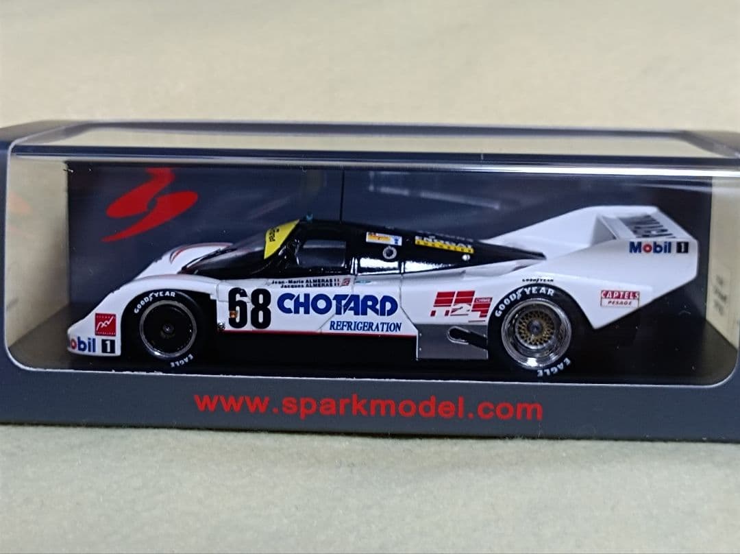 ミニカー Spark 1/43 Porsche 962 C 1992 Le Mans