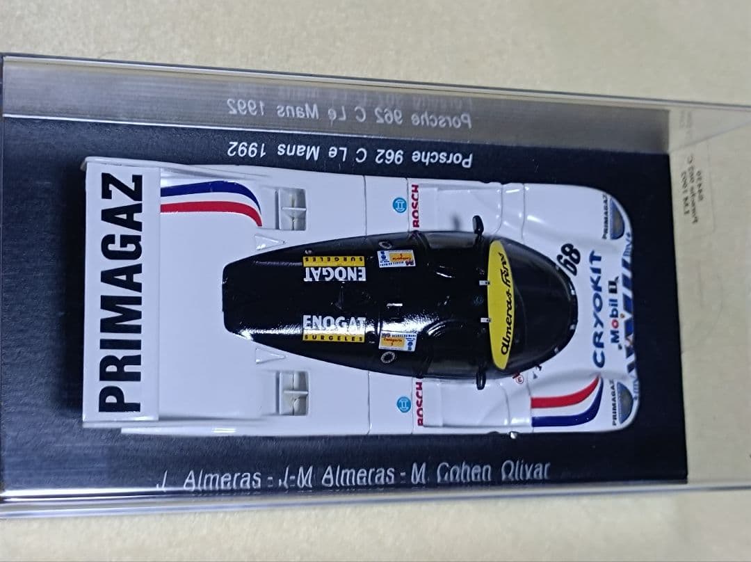 ミニカー Spark 1/43 Porsche 962 C 1992 Le Mans