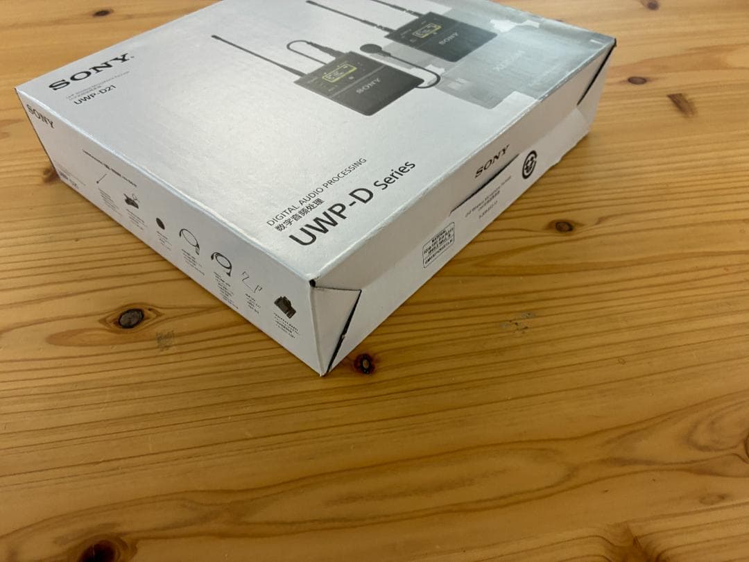 UWP-D21　B帯アナログワイヤレスマイクロホンパッケージ