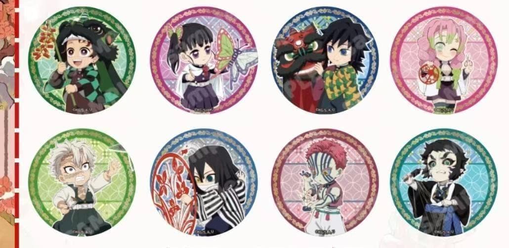 ☺︎ページ 鬼滅の刃 中国限定 缶バッジド B ver. 2BOX