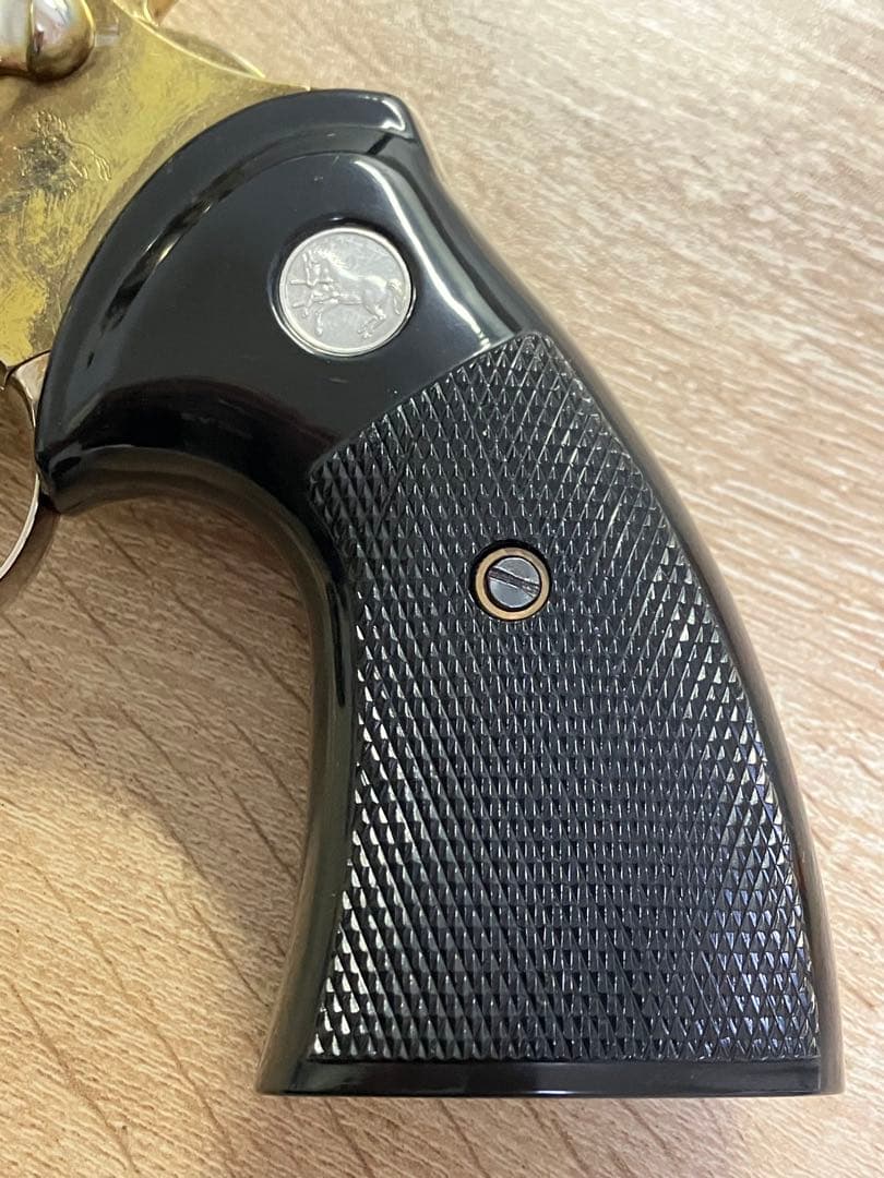 コクサイ コルト パイソン 6インチ 金属製モデルガン SMGマーク有り