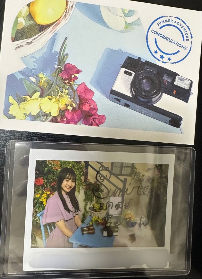 ユニエア　宮地すみれ　サイン