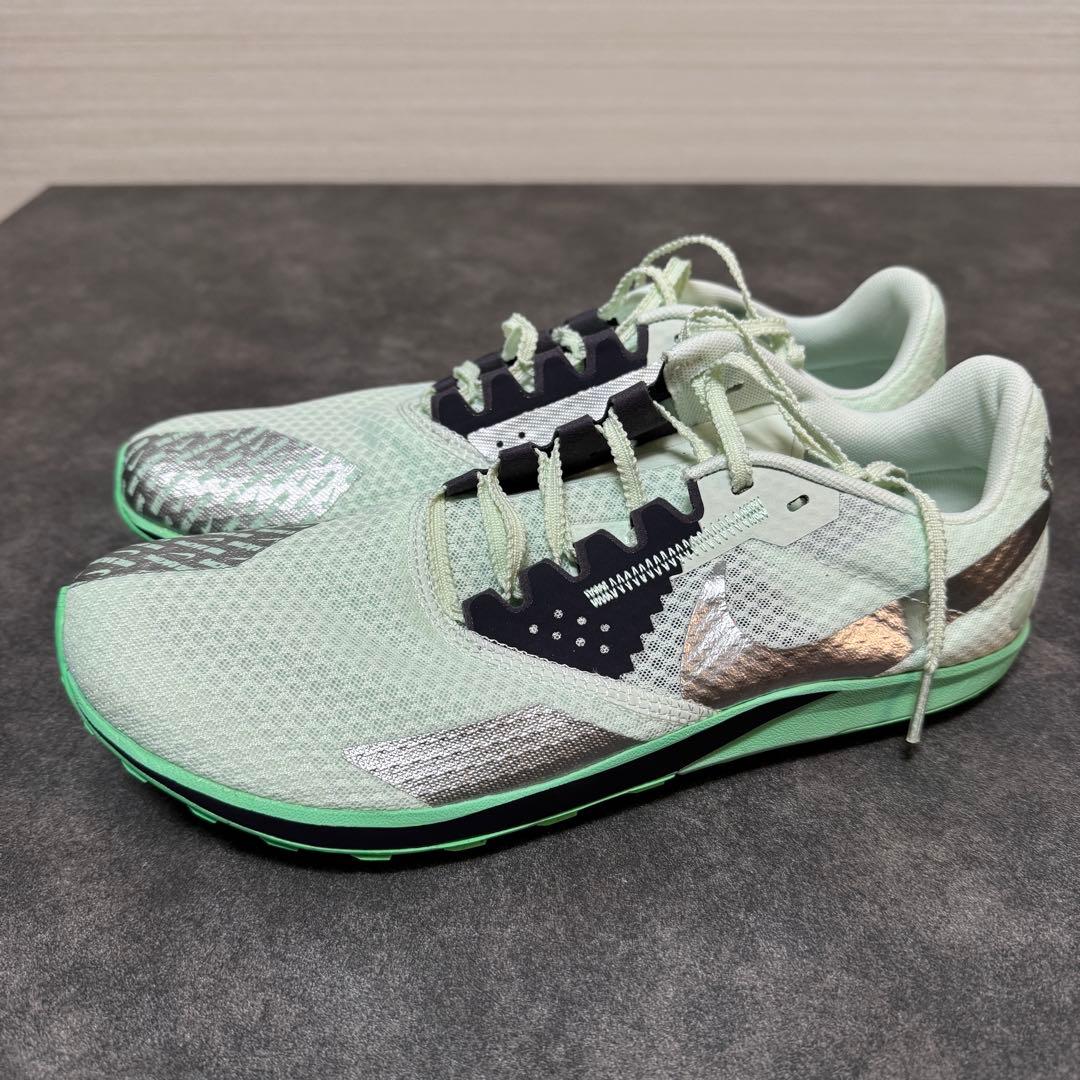 zoom rival waffle 6 グリーン ブラック クロスカントリー 緑