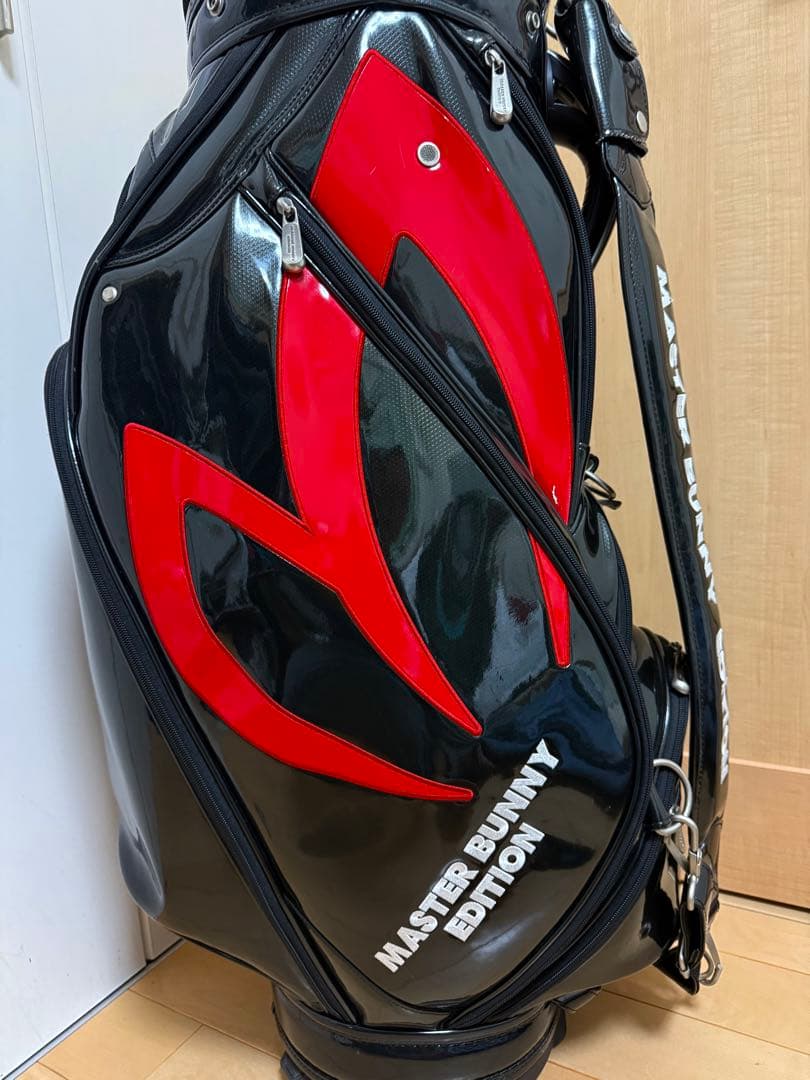 完売★マスターバニー★キャディバッグ★ゴルフ★パーリーゲイツ★ゴルフバッグ★黒