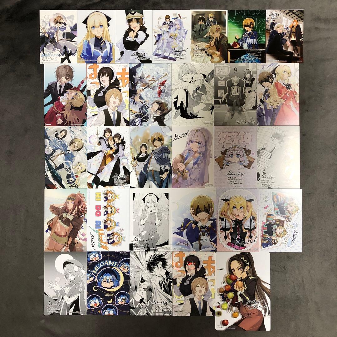 魔術師クノンは見えている 1〜7巻 店舗購入特典30枚セット コミック版