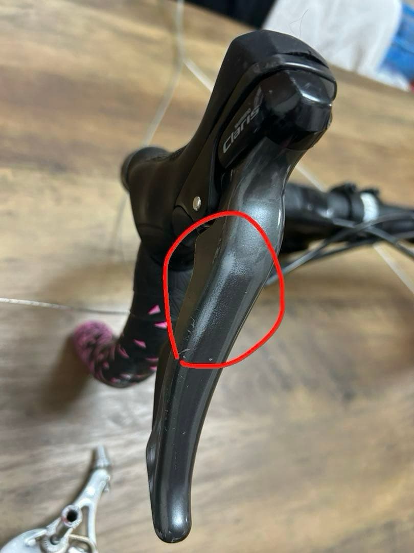 クラリス、テクトロ　コンポセット　スパカズ、ボントレガー、ステム付き　中古品