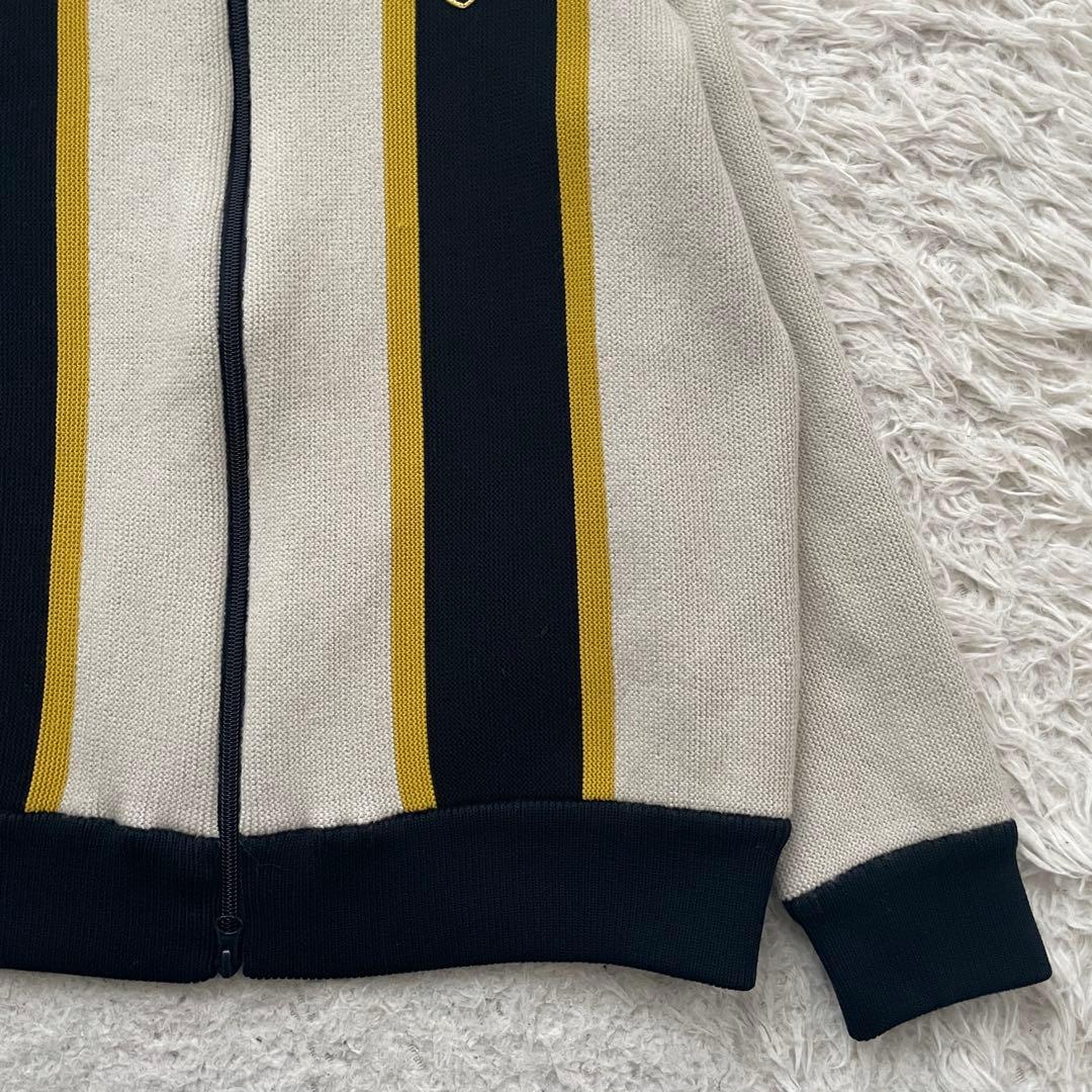 PEARLY GATES 刺繍　セーター　ジャケット　ウエア　日本製　ストライプ