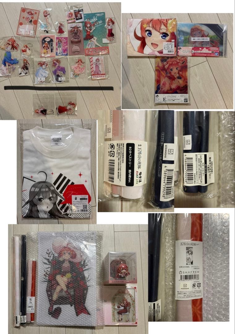 五等分の花嫁　中野五月セット　アクリルスタンド等※バラ売り、値下げ不可