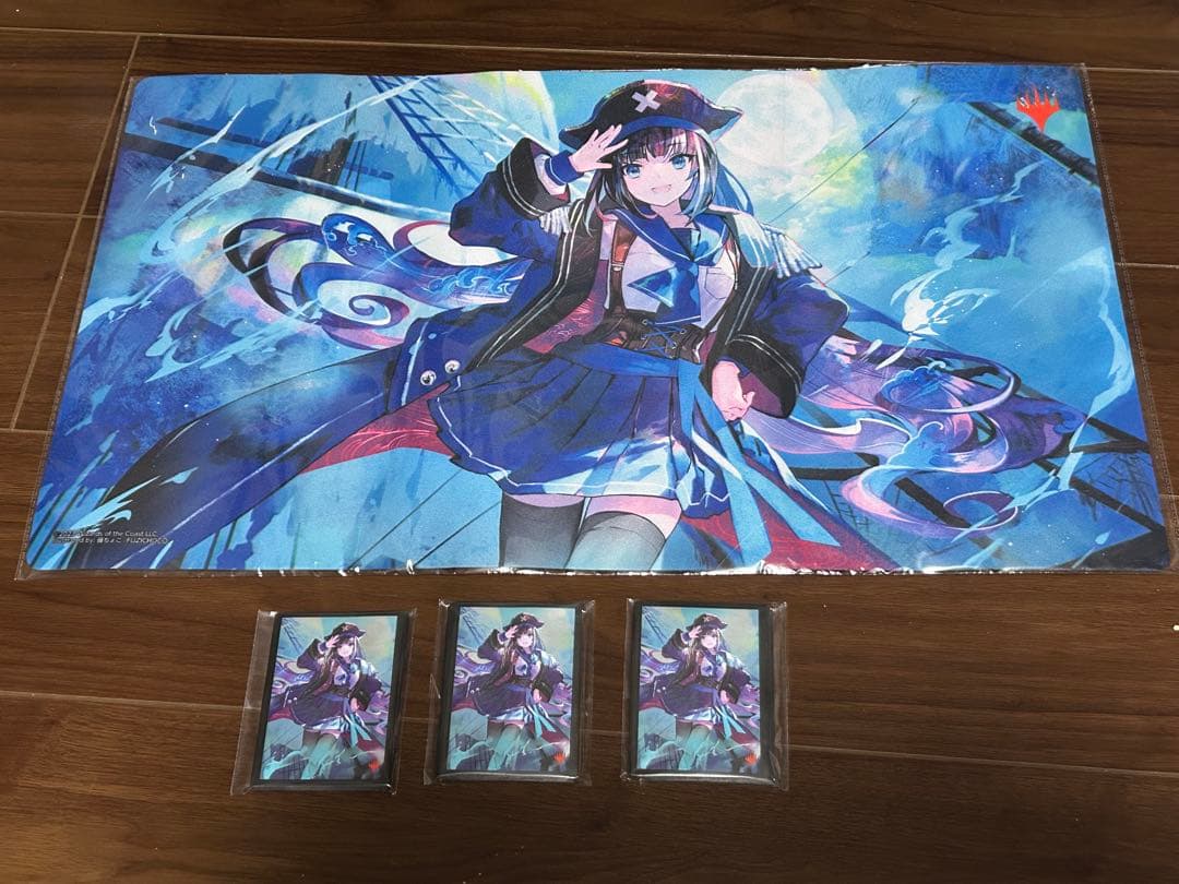 幽体の船乗り スリーブ60枚　プレイマットセット 未使用